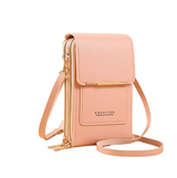 Combo x3 carteras porta celular con ventana táctil