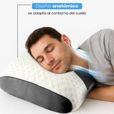 Almohada ortopédica, forma anatómica